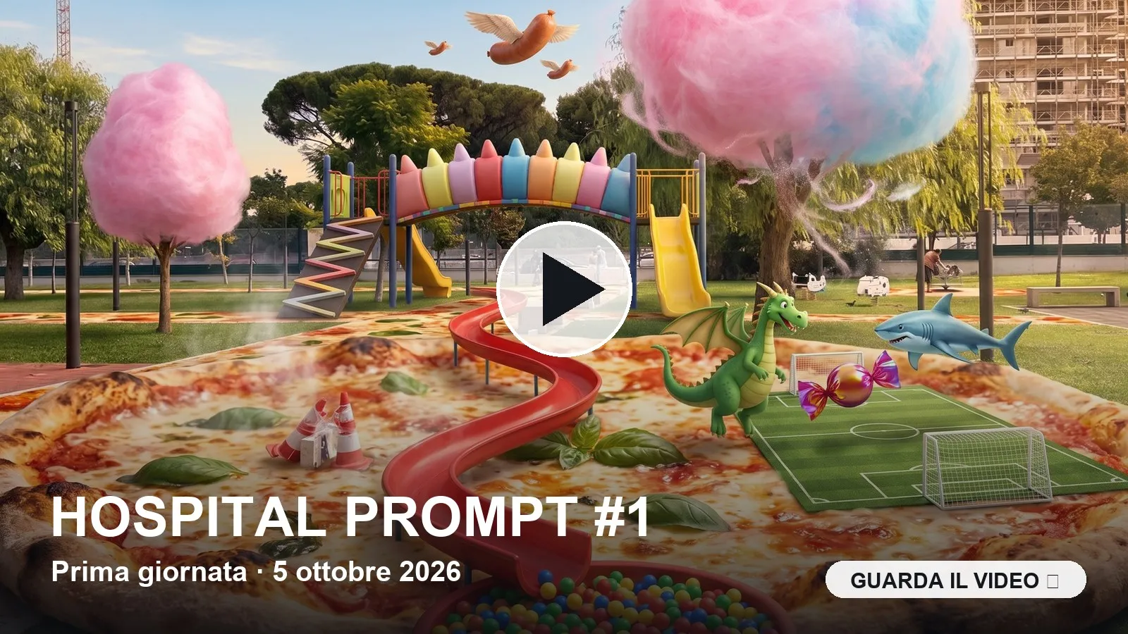 Hospital Prompt #1, prima giornata, 5 ottobre 2026: guarda il video su Cinema in Ospedale