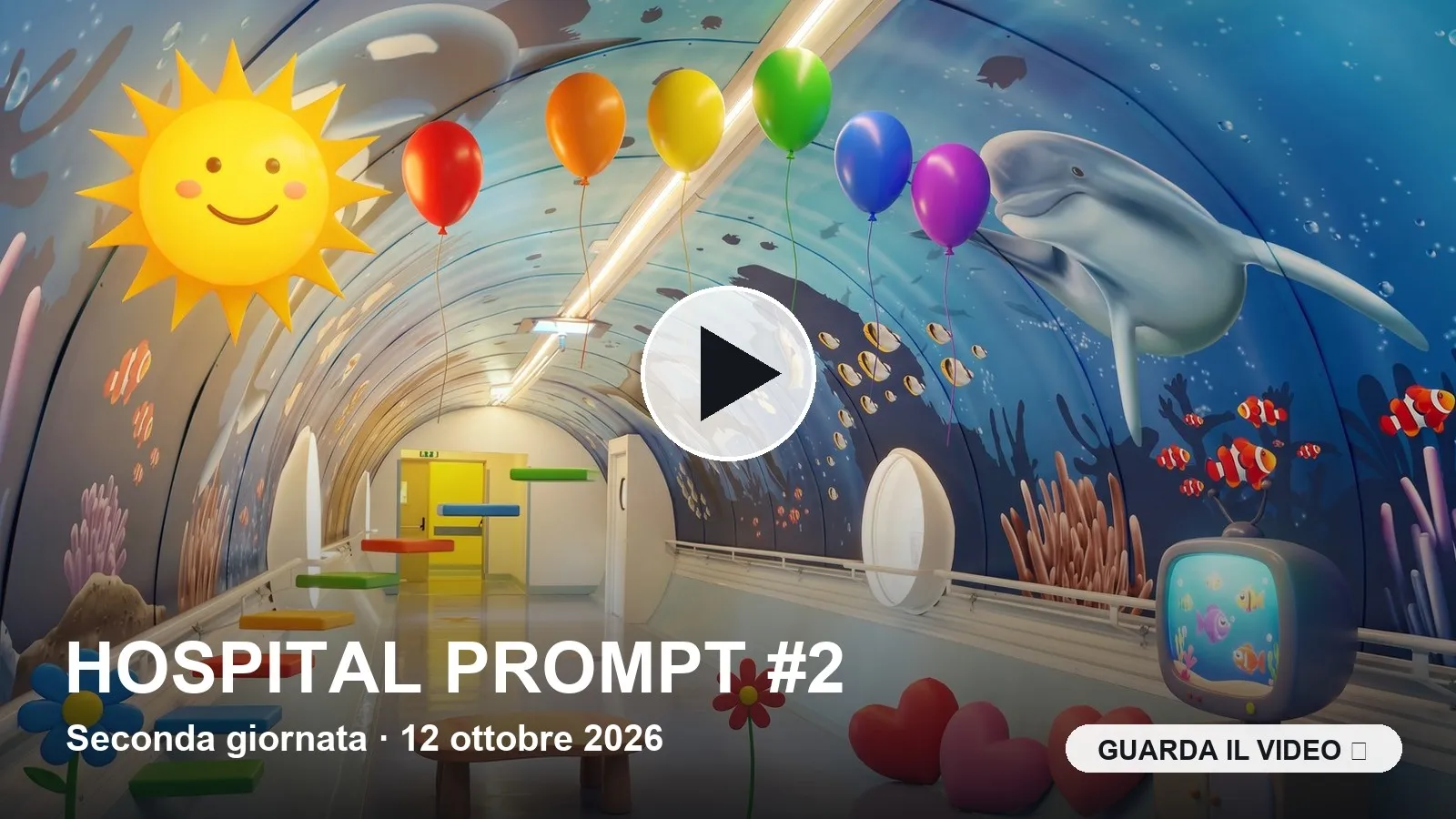 Hospital Prompt #2, seconda giornata, 12 ottobre 2026: guarda il video su Cinema in Ospedale